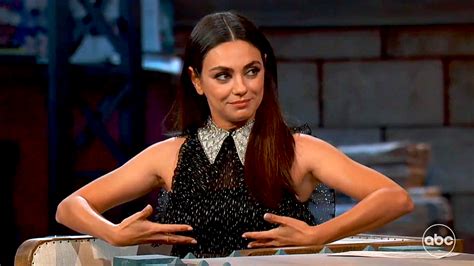 mila kunis in panties|Mila Kunis was left with no undergarments before Kimmel ...